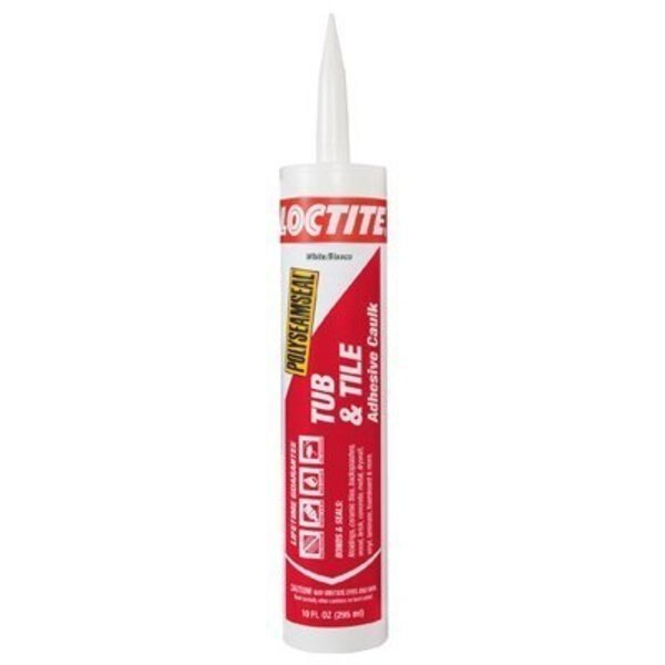10OZ WHT Tub Caulk, Henkel, Mfr#: 2154739